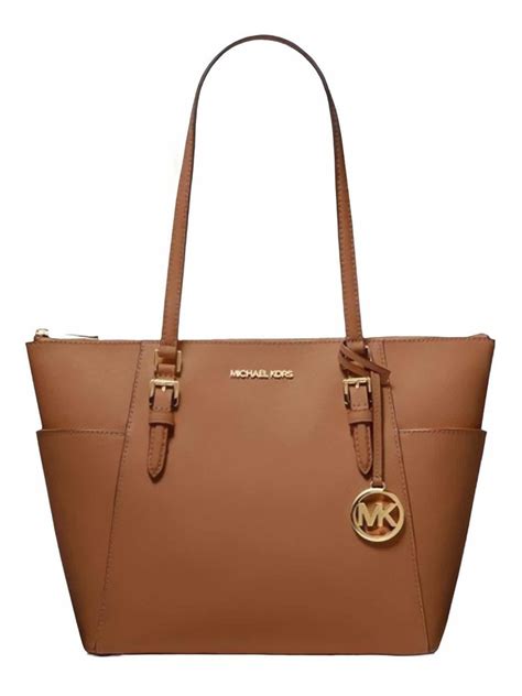 michael kors tote de couro grande branca brasiley|Bolsa Tote Charlotte Grande De Couro.